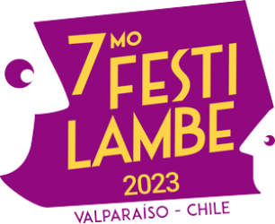 Logo 7mo Festival Internacional de Teatro en Miniatura, Festilambe 2023, Valparaíso - Chile